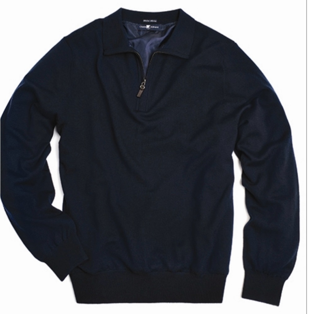 NWT Chase Edward
Italian Merino Wool Wind Sweater 
Big Man’s Size 2XL lined $185
